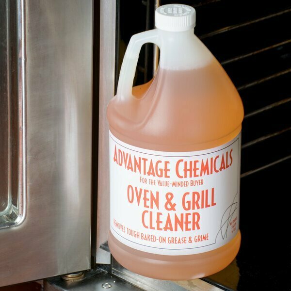 Advantage Chemicals 1 Gallon Ready-to-Use Oven and Grill Cleaner, 4PK 146OVENCLN